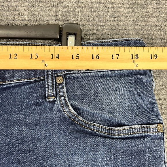 Mavi Jeans Zach Straight Leg Jeans Medium Wash Denim 36 30 Mens - Picture 10 of 14